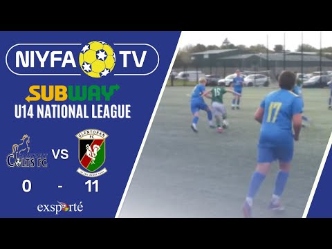 NIYFA TV LIVE - U14 Carryduff Colts FC v Glentoran FC (05/10/2024)