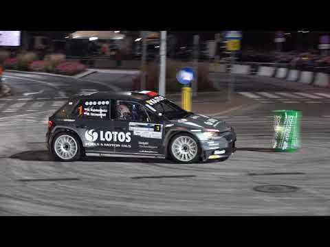 Kajetan Kajetanowicz podczas Kryterium Asów na Karowej, Skoda Fabia R5 - LOTOS Rally Team 4.12.2021