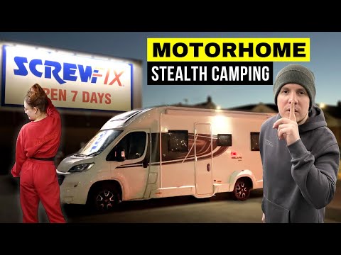 Becky's Dirty Confession during our last night... Stealth camping in a Motorhome