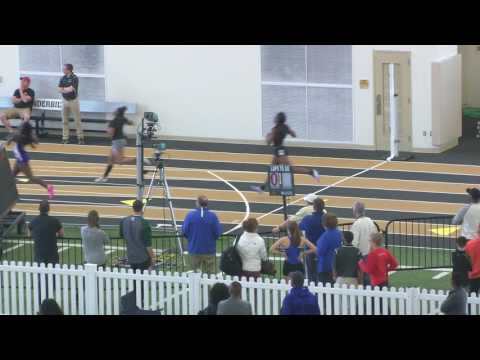 2017 TN State HS Indoor Championships - Girls 200m Dash Prelims Heat 4