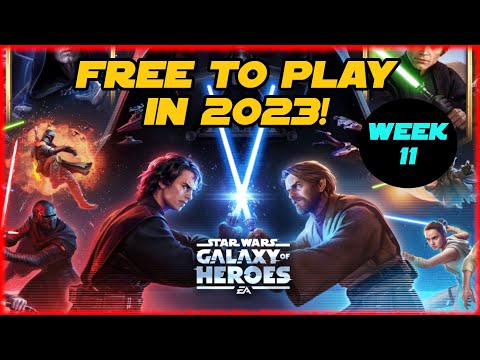 Week 11 F2P SWGOH Farming in 2023 - Geo Ships and Veers Lead DONE!