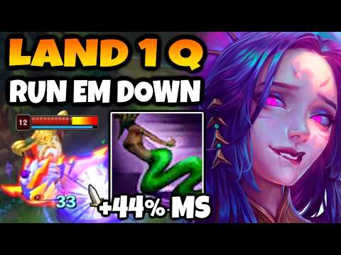 It is IMPOSSIBLE to RUN from NEW CASSIOPEIA. 700+ MOVE SPEED EASILY ACHIEVABLE