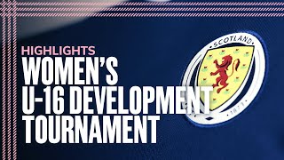 Scotland v Portugal, Albania & Kosovo | Scotland Women's U-16 Highlights | Scotland National Team