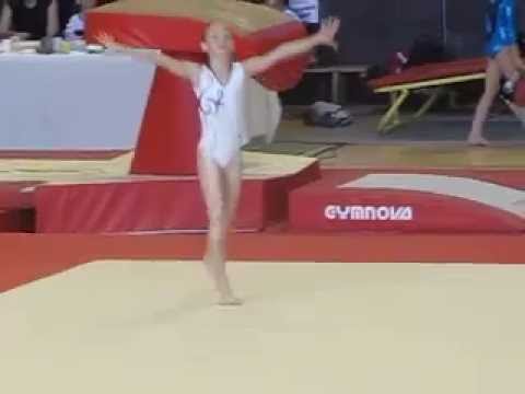 Alison Faure (2004) - Sol - Championnat de France Avenir 2015 - Cognac