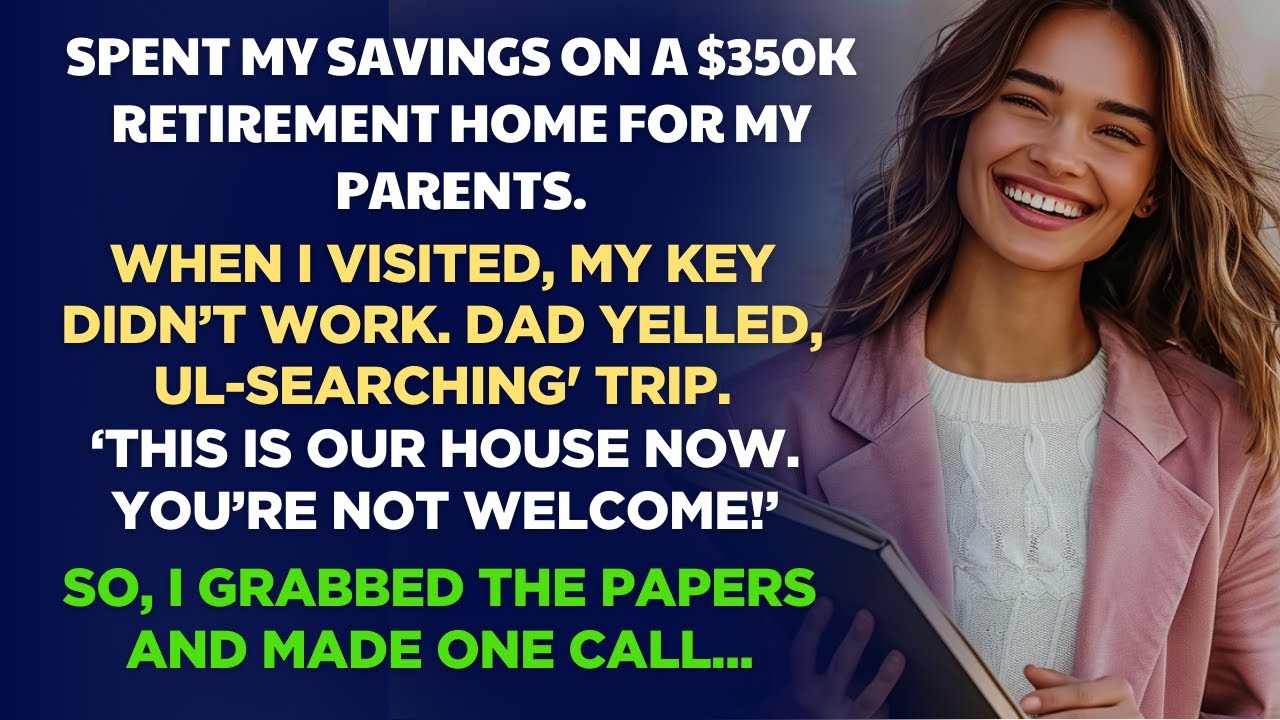 Bought My Parents’ Retirement Home, But They Locked Me Out...