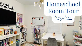 Our Homeschool Room Tour 2023-2024