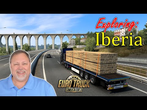 Exploring Beja, Portugal in Euro Truck Simulator 2 Iberia DLC