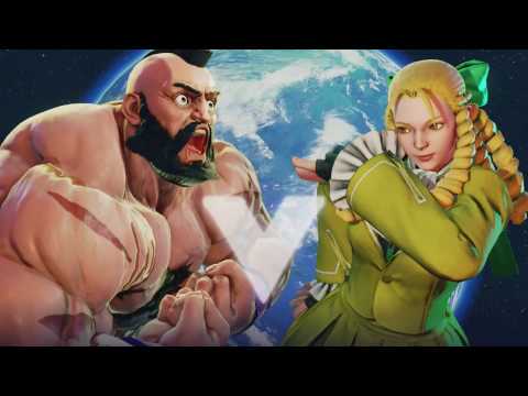 Street Fighter V Online Singles - Zangief VS Karin