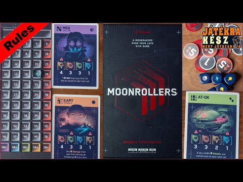 Moonrollers - Rules - Játékra kész / Play Right Away