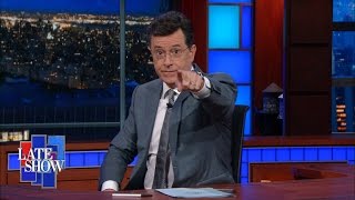 Stephen Colbert Takes The Gloves Off: Gun Control