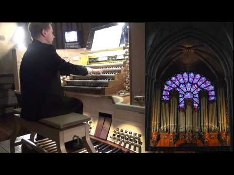 Vierne: Final (1er symphonie) Johann Vexo aux Grandes Orgues Notre-Dame-de-Paris
