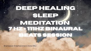 Download lagu Deep healing Sleep Meditation music |  7 Hz Binaural Beats for Restful sleep, Healing & inner peace mp3