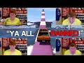 46 MINUTES OF ANGRY GINGE GOING THROUGH IT IN A SINGLE GTA RACE
