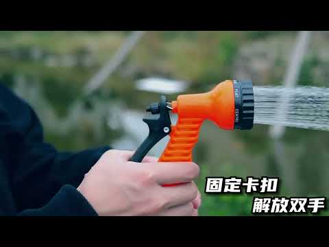 Универсальная помпа для воды на аккумуляторе, Многофункциональная электронная помпа с распылителем и шлангом - фото 1 - id-p2544016067