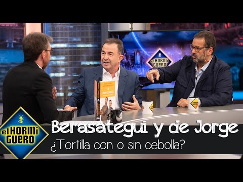 ¿Tortilla con o sin cebolla? Martín Berasategui y David de Jorge entran en polémica - El Hormiguero