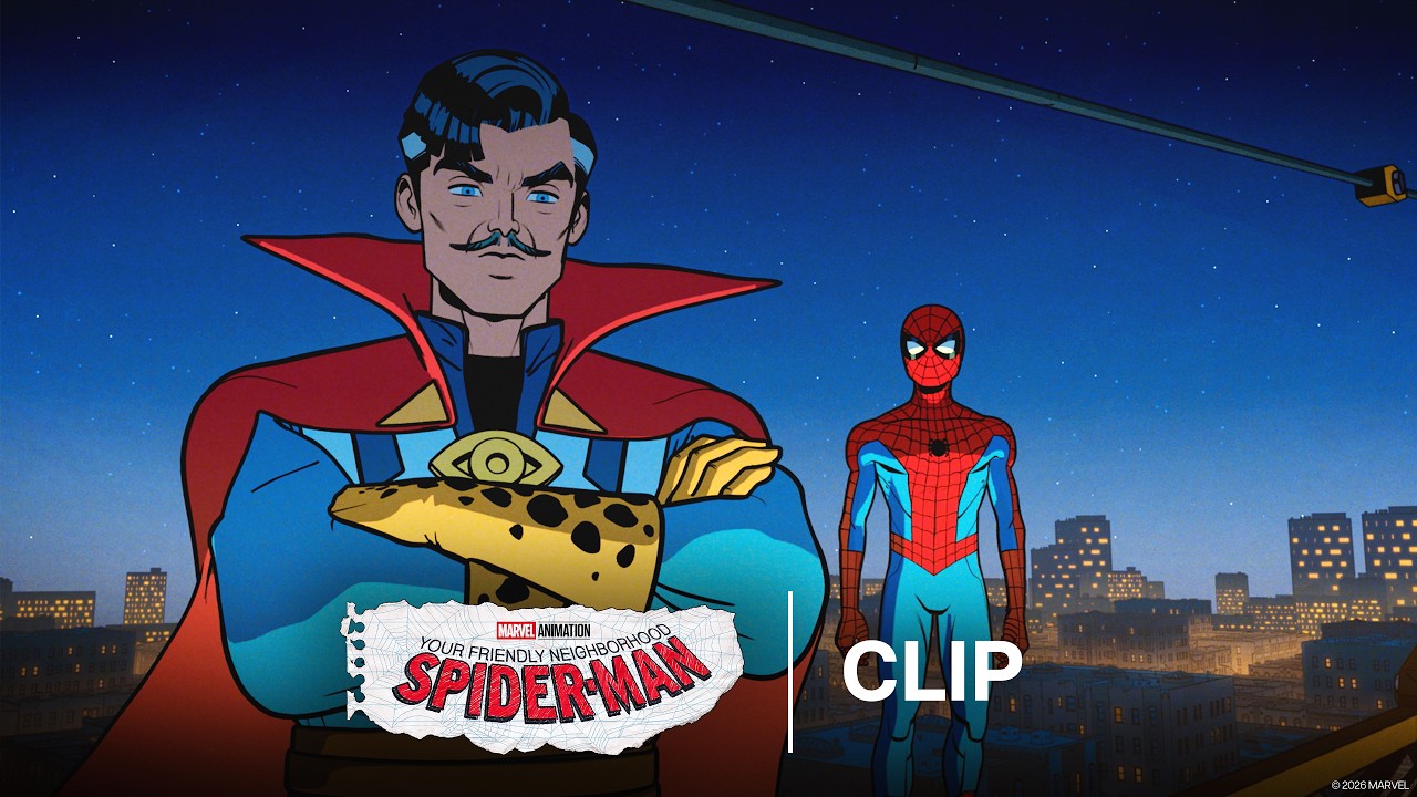 Peter and Doctor Strange's Finale Pep Talk | Your Friendly Neighborhood Spider-Man | Official Clip