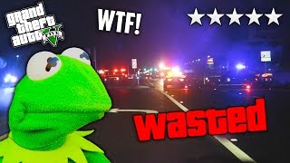 GTA 5 5-Star Wanted Level in Real Life! "KERMIT, HIDE THE DRUGS!"