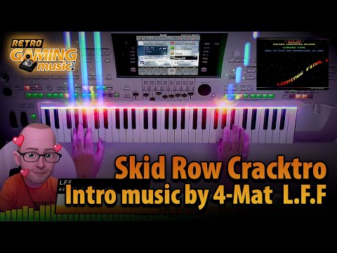 Skid Row Cracktro 4-mat LFF cover played live! ( @4mat_music )