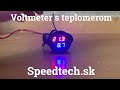 Digitálny voltmeter 12/24V - s teplomerom do CL zásuvky - Video Youtube