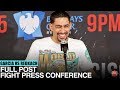 DANNY GARCIA'S FULL POST FIGHT PRESS CONFERENCE VS IVAN REDKACH