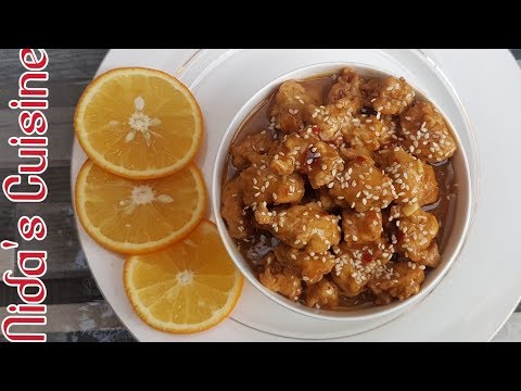 Orange Chicken Recipe - Winter Special recipe - Nida's Cuisine