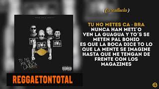 Tu No Metes Cabra Remix Letra   Bad Bunny ft Cosculluela, daddy Yankee, Anuel AA