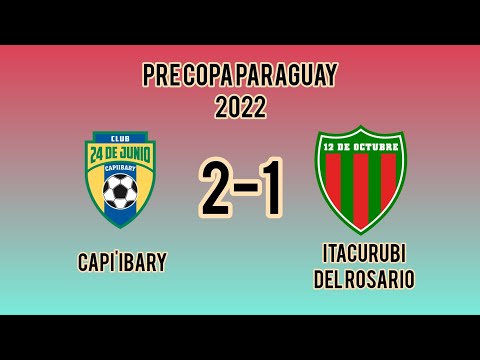 club 24 de junio capiibary vs club 12 de octubre itacurubi del rosario
