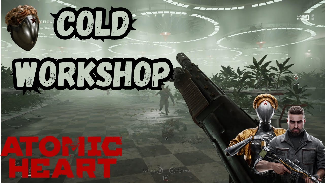 Exploring the Cold Workshop |Atomic Heart | ps5 gujjar