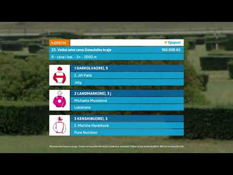 5. dostih - 23. Velká letní cena Ústeckého kraje - dostihy Most 30. 8. 2020