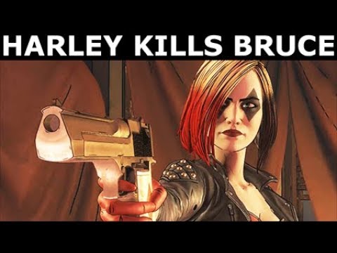 Harley Quinn Kills Bruce Wayne - BATMAN Season 2 The Enemy Within Episode 2: The Pact
