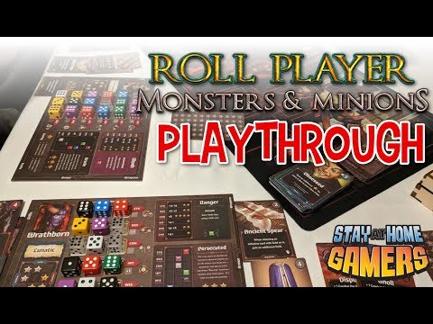 Roll Player Monsters & Minions Playthrough With 2 Players - YouTube