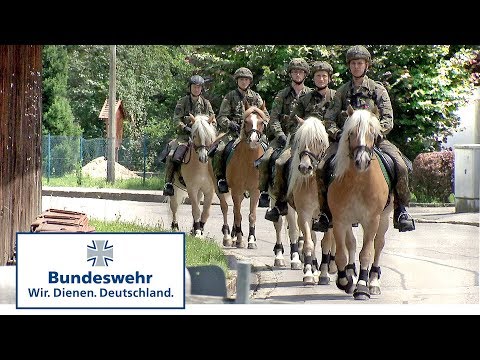 Die Ausbildung beim Reitzug der Bundeswehr - Teil 2/2
