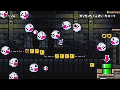 Boorail Mansion by Pegwing - Super Mario Maker 2 - No Commentary 1bx