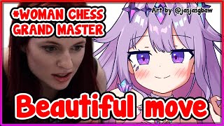 [ENG SUB/Hololive] even the chess grandmaster is impressed by Biboo's chess movement