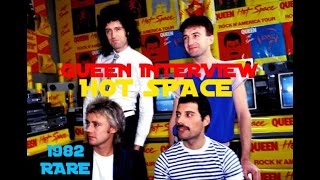 Queen *RARE* 1982 Interview Nationwide Hot Space Freddie Mercury Brian May Roger Taylor John Deacon