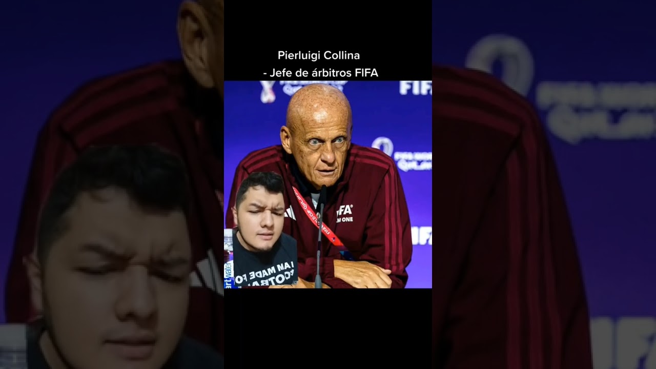 ¿Porqué se adiciona tanto en el mundial? 🤔 #mundialqatar2022 #arbitros #arbitraje #pierluigicollina