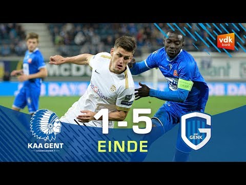🎬KAA Gent - KRC Genk: 1-5