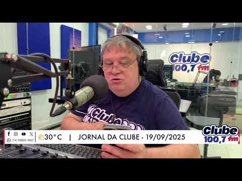 Jornal da Clube - 19/09/2025 - Edição do Almoço