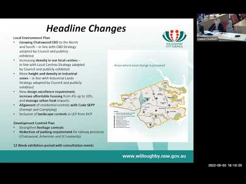 Artarmon Webinar held Tuesday 3 May 2022