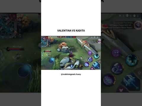 Valentina vs Kadita #mobilelegendsbangbang #paranoid #kenzy #lancelot #murano