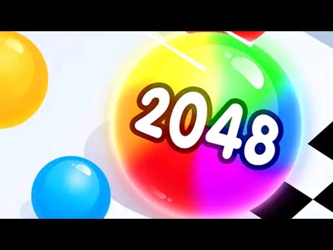 2048 Amaze Balls - Merge ball Color - All Levels 1 To 25 Gameplay Android iOS