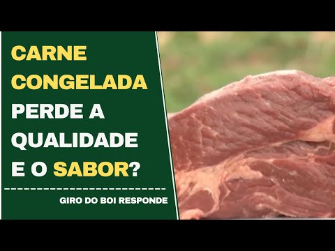 Carne congelada perde a qualidade e o sabor? | Giro do boi - 23/05/2022