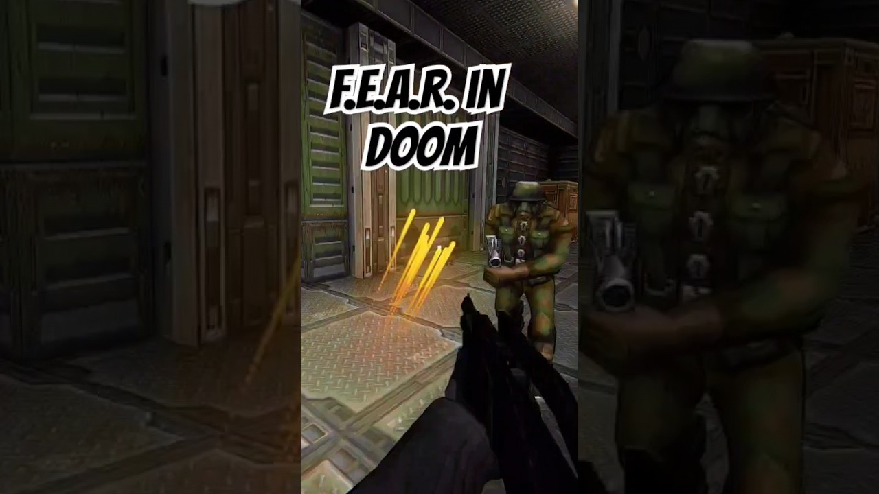I used mods to recreate F.E.A.R. in DOOM 2 ... again #doommodding