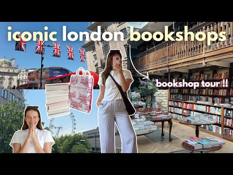 londons most iconic bookshops 📚 a tour of londons best bookshops !!