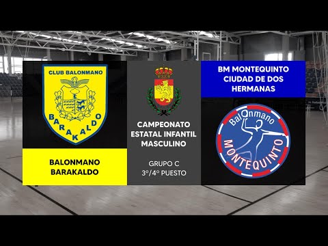 INTERSECTOR 🔴🟡🔴 | BALONMANO BARAKALDO 🆚 BM MONTEQUINTO CIUDAD DE DOS HERMANAS | Infantil Masculino
