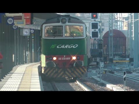 2023-02-15 Un pomeriggio d'inverno alla stazione di Brescia 1/5 - Arrivi, partenze e transiti