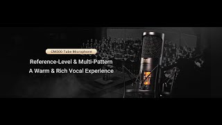 Introducing the TAKSTAR CM500 Large-diaphragm Tube Microphone