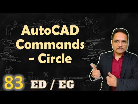 AutoCAD 3 Circle AutoCAD Commands Engineering Drawing AutoCAD