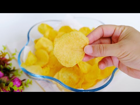 Never Buy Chips Again! Crispy Homemade Potato Chips in Minutes