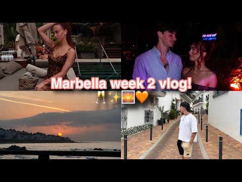 Marbella vlog week 2! 🤍